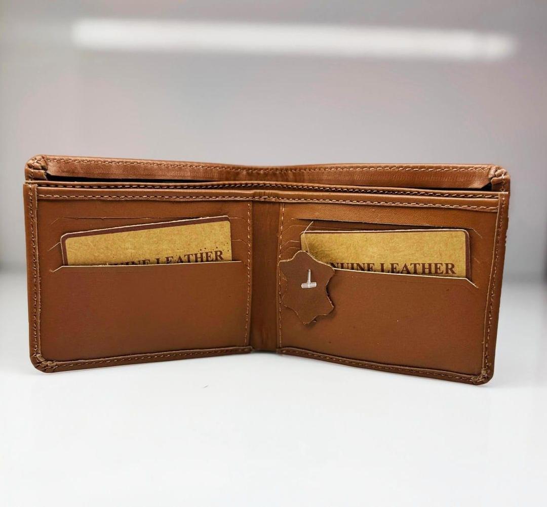 Men's Full Zip Leather Wallet